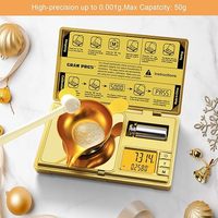 Wholesale Fuzion Brand Portable Mini Digital Pocket Scale 0.001g Battery Powered Stainless Steel Material Diamond Gold Jewelry