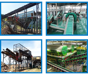 Machine de tri des déchets ménagers à haute efficacité certifié CE ISO équipement d'usine de tri des déchets solides municipaux noyau d'engrenage de moteur - Product Image 5