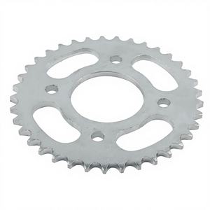 สเตอร์โซ่รถเอทีวีออฟโรดขายส่ง 420-37T 52 มม. เส้นผ่านศูนย์กลางภายใน ชิ้นส่วนสเตอร์รถจักรยานยนต์แบบกลึงสำหรับเครื่องจักร - Product Image 2