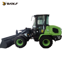 Chargeur sur pneus électrique Wolf 2 tonnes avec batterie CATL