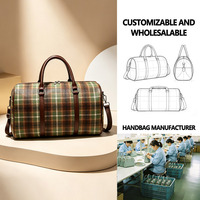 Sac de Voyage de Luxe Personnalisé, Sac de Fitness pour Week-end, Grande Capacité, Portable, Sac de Voyage Universel pour Homme et Femme