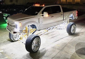 Kingshowstar 15.5in17inピュアホワイトLEDホイールライト5列インおよびアウトホイールライトカー超高輝度10列トラック用ホイールライト - Product Image 6