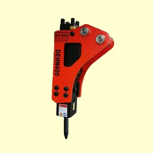 Mini-excavatrice avec marteau brise-roche hydraulique - Product Image 3