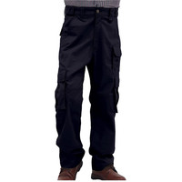Pantalon de travail cargo ignifuge en coton certifié ASTM/EN avec poches 3D, 7,5 oz, pour le pétrole et le soudage – Vente chaude aux États-Unis (CAT2)