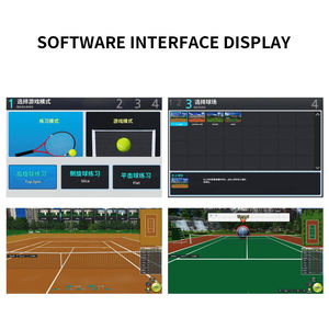 Interactieve Tennis Padel Muur Indoor <span class=keywords><strong>Simulator</strong></span> Digitale Sport-En Entertainmentapparatuur Tennis Interactieve Games Leverancier - Product Image 4