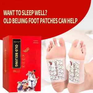 <span class=keywords><strong>Patch</strong></span> pour les pieds auto-chauffant <span class=keywords><strong>Old</strong></span> Beijing 100 patchs grande taille chaleur quotidienne santé des pieds soins des pieds confortables - Product Image 4