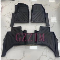 Tapis de sol noirs antidérapants de 10 mm d'épaisseur pour voiture RHD/LHD, sport, pour D-MAX RHD/LHD 2021+, ajustement original, 2 pièces, garantie de 6 mois