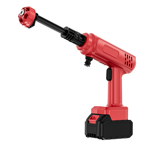 <span class=keywords><strong>Pistola</strong></span> de Agua de Alta Presión <span class=keywords><strong>para</strong></span> Lavado de Autos <span class=keywords><strong>con</strong></span> Batería de Iones de Litio, Tanque de Agua de Plástico ABS y Máquina de Limpieza Multifuncional <span class=keywords><strong>para</strong></span> Jardín - Product Image 3