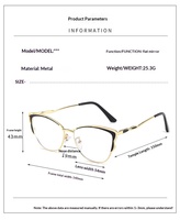 Lunettes de lecture HD rétro œil-de-chat en métal, monture solide, verres anti-lumière bleue, photochromiques, anti-UV400, légères pour adultes
