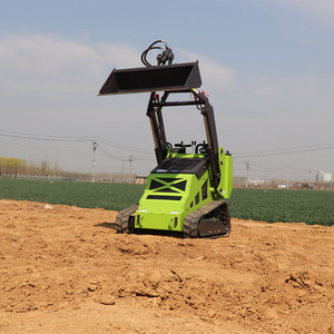 Moteur Honda Mini chargeuse compacte à chenilles Chargeur frontal Capacité du godet Approuvé CE/EPA Moteur à essence 1 an Moteur Pompe à engrenages - Product Image 2