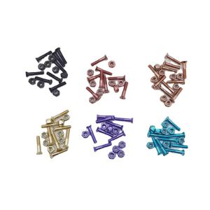 Vis et écrous de skateboard professionnels Philip à tête plate 7/8\" 1'' 1.25\" - Product Image 1