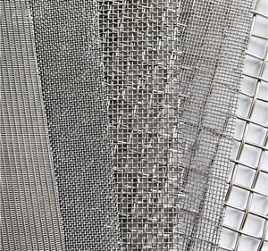 304/316L Stainless Steel Plain Woven <b>Mesh</b> Cutting Wire <b>Mesh</b> Roll for Filter <b>Screen</b> for Liquids and Powders - Product Image 2