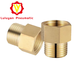 <span class=keywords><strong>Raccord</strong></span> de tuyauterie industriel à tête carrée, adaptateur mâle fileté égal, douille en laiton usinée CNC, prix d'usine - Product Image 3