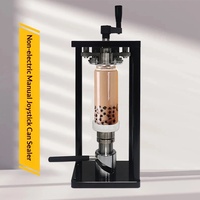 Scelleuse manuelle de haute qualité pour canettes, machine de scellage en gros, sans électricité, pour un ouverture facile des bouteilles, thé à bulles, café