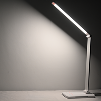 Lampe de bureau LED à intensité variable, lampe de table LED, lampe d'apprentissage, lampe de restaurant, lampe de salon, lampe de chevet rechargeable