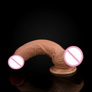 Boutique de gode populaire vagin anal doux gode artificiel masturbateur féminin manuel double couche tige de massage en silicone liquide - Product Image 5