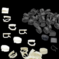 Boutons en plastique Olian en gros, boucles noires, pièces et accessoires adaptés aux sabots DIY, breloques pour chaussures