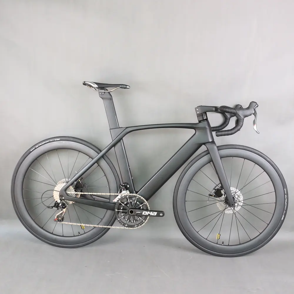 Seraph 2022 fabricação completa de bicicleta, com sensah groupset TT-X34 bicicleta de estrada cabo de carbono completo escondido