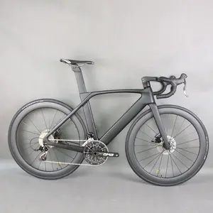 2022 Seraph 제조 전체 자전거 Sensah groupset TT-X34 도로 자전거 전체 숨겨진 케이블 탄소 도로 자전거