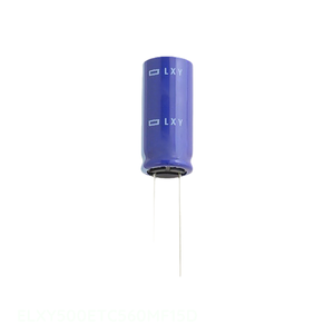 ตัวแทนจำหน่ายอย่างเป็นทางการ ตัวเก็บประจุแบบ Through Hole CAP ALUM 56UF 20% 50V RADIAL TH 56 uF ELXY500ETC560MF15D - Product Image 1