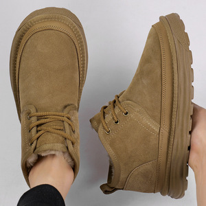 Botas de Nieve Cálidas Casuales de Invierno de Alta Calidad, Botas de Nieve para Hombre con Suela Gruesa, Resistentes al Desgaste y Antideslizantes - Product Image 3