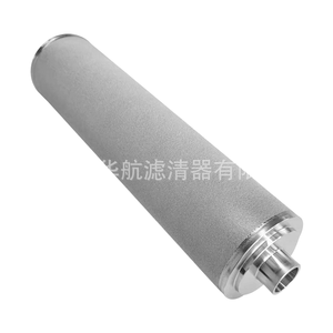 HHLQQ High-Temperature Steam 0.5um <b>Titanium</b> Rod Filter Element 10" 20" 30" Sintered Filter China Origin - Product Image 1