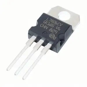 TO-220 1.5A 6V CI de gestion de l'alimentation Régulateurs de tension linéaires Contrôleurs de tension L7806CV L7806CV-DG