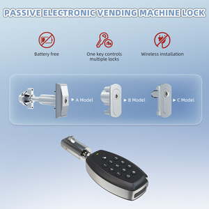 Cylindre de serrure électronique passif sans batterie avec clé intelligente pour distributeur automatique de billets, distributeur de monnaie, boîte à argent - Product Image 2