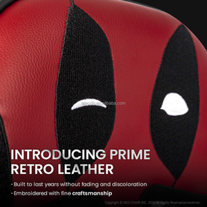 Silla Gamer เก้าอี้เล่นเกมหนัง PU ปรับเอนได้ตามต้องการเก้าอี้เล่นเกมสำหรับคนแมงมุมคอมพิวเตอร์ - Product Image 2