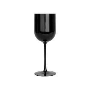 Usine en gros 480ml 16oz gobelets à vin en plastique noir avec jante en or flûtes à <span class=keywords><strong>champagne</strong></span> de mariage verres à vin en plastique - Product Image 4
