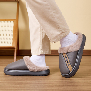 Pantofole da <span class=keywords><strong>uomo</strong></span> in memory foam traspiranti, <span class=keywords><strong>ciabatte</strong></span> da <span class=keywords><strong>casa</strong></span> con suola antiscivolo <span class=keywords><strong>per</strong></span> interni ed esterni - Product Image 2