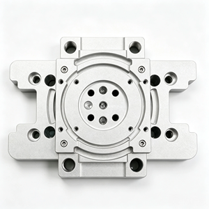 Placa de Posicionamiento Modular de Latón Mecanizada por CNC Personalizada, Base de Herramienta de Precisión Multiagujeros para Equipos de Prueba de Automatización - Product Image 2