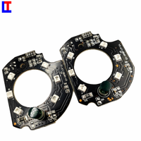 Carte de circuit imprimé LED RoHS 94v0, batterie externe, prototype multicouche avec lumière nocturne, SMD 2835, marque LT, cuivre 1 oz, perçage 0,2 mm