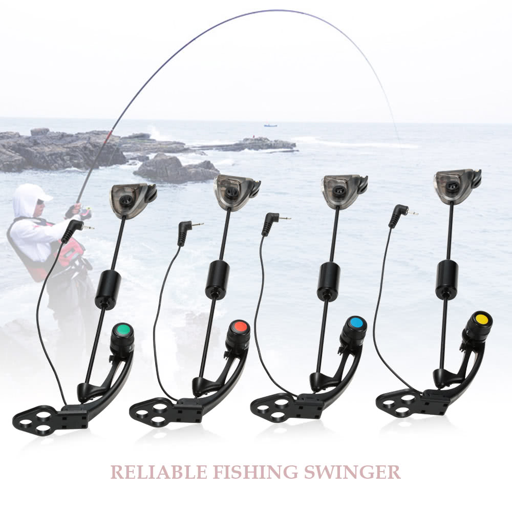 4-teiliges Set LED-Hanger-Bissanzeiger, beleuchtete Angelswinger im Koffer,  Bissanzeiger fr Karpfenangeln, Wiggler, Angelzubehr-Set| Alibaba.com
