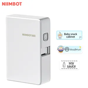 Imprimante d'étiquettes sans fil couleur autocollant rouleau de papier Mini téléphone Portable Bluetooth imprimante à transfert thermique B18