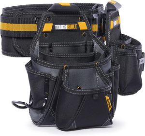 Free Sample Heavy Duty Tool <b>Belt</b> for Men 45-49 Pockets Tool Pouch Magnet <b>Holster</b> Detachable Design OEM Customizable 3-Year - Product Image 4