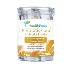 Prebióticos y Probióticos en Polvo Directo de Fábrica con Mezcla de Fibra Prebiótica que Apoya el Equilibrio Digestivo Saludable y el Sistema Inmunológico - Product Image 1