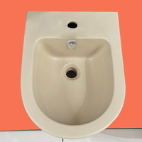 Bidets suspendus, urinoirs féminins, toilettes sanitaires en céramique avec réservoir encastré, cuvette allongée, usage commercial, filomuro, terra bagno, bidets
