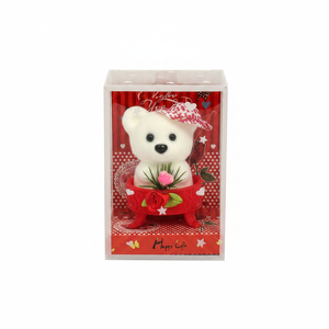 Caja de Regalo de PVC con Osito de San Valentín de 4.5 Pulgadas, 192 Piezas, 16DIS(12)/CS, Modelo 378002, para Suministros del Día de San Valentín - Product Image 2