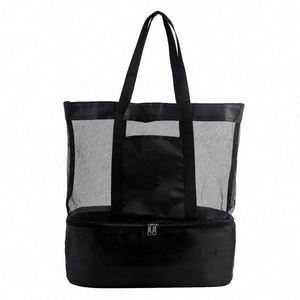 Sacs de shopping personnalisés de haute qualité, sacs en filet réutilisables, sacs de voyage, de sport, de natation, de plage - Product Image 3