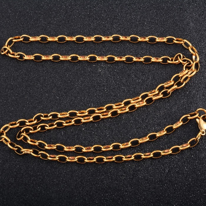 3.8mm Wide Gold