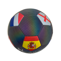 Vente en gros d'allumettes d'entraînement en PU synthétique Ballon de football fluorescent et réfléchissant