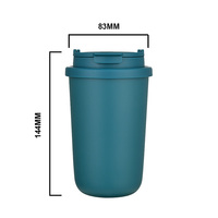 Mug de voyage isotherme en acier inoxydable 410 ml, anti-fuite, impression de logo personnalisée, cadeau pour entreprise, mariage, Noël