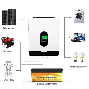 ODM/OEM disponible, haute efficacité, 120V-240V, hybride, 1KW, monophasé, centralisé, avec prix d'usine compétitif - Product Image 5