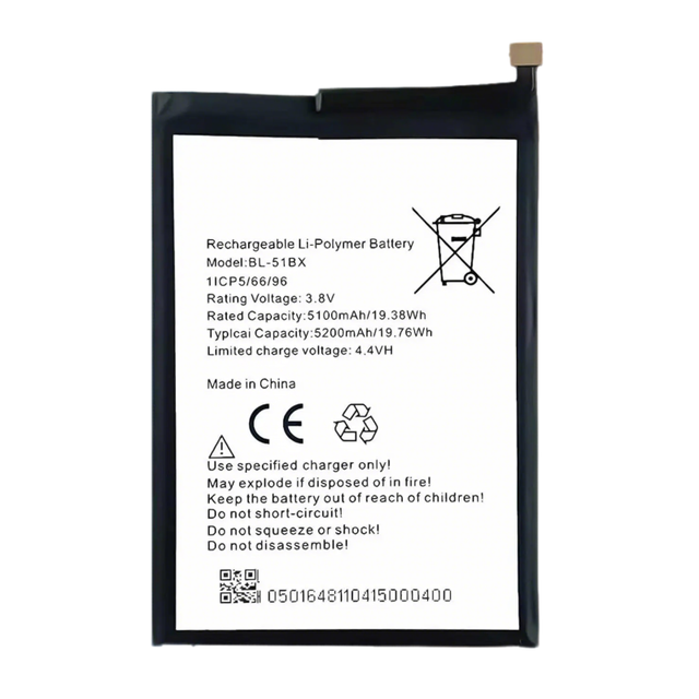 Real Cap Replacement OEM Lithium Battery BL-51BX for TECNO INFINIX X692 NOTE 8 X683 HOT10 X682B NOTE 8i Mobile Phones Batteries