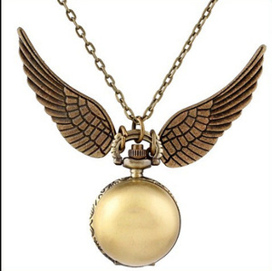 Pour <span class=keywords><strong>Harry</strong></span> <span class=keywords><strong>Potter</strong></span> rétro Vintage montre de <span class=keywords><strong>poche</strong></span> collier multicolore plaqué or chaînes nouveau commerce extérieur Spot - Product Image 1