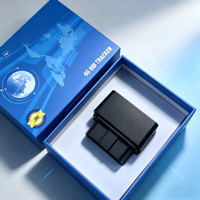 Traceur GPS OBD2 4G Plug and Play, dispositif de suivi de véhicule en temps réel pour véhicules avec application Android et iOS