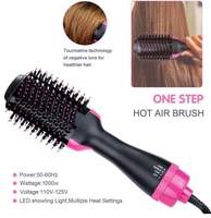 Sèche-cheveux brosse lissante professionnel 4 en 1 110v 220v pour femmes