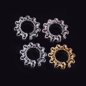 Exquis anneau de <span class=keywords><strong>téton</strong></span> en acier inoxydable avec incrustation de zircon cubique, non-percé, bijou corporel, cadeau pour <span class=keywords><strong>femme</strong></span> - Product Image 6