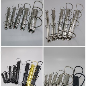 YXQ 6 Ring <strong>Binder</strong> Mechanism Board <strong>Clip</strong> Nickel Plated Brass Metal Organizer <strong>Binder</strong> <strong>Clip</strong> for Stationery Use Made in China - Product Image 3